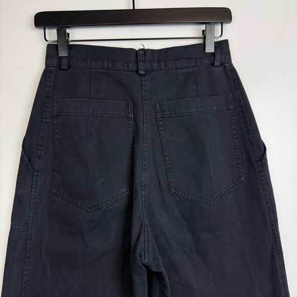 First Rite Wide Leg Trouser High Rise Jeans Black - S - Picture 4 of 9